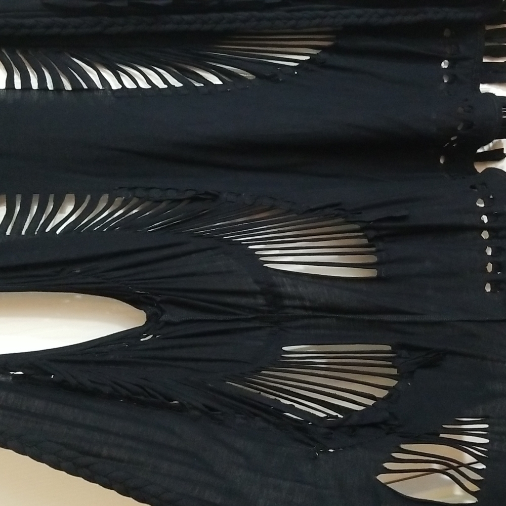 Rock & Roll Cowgirl Fringe Plus Size Vest